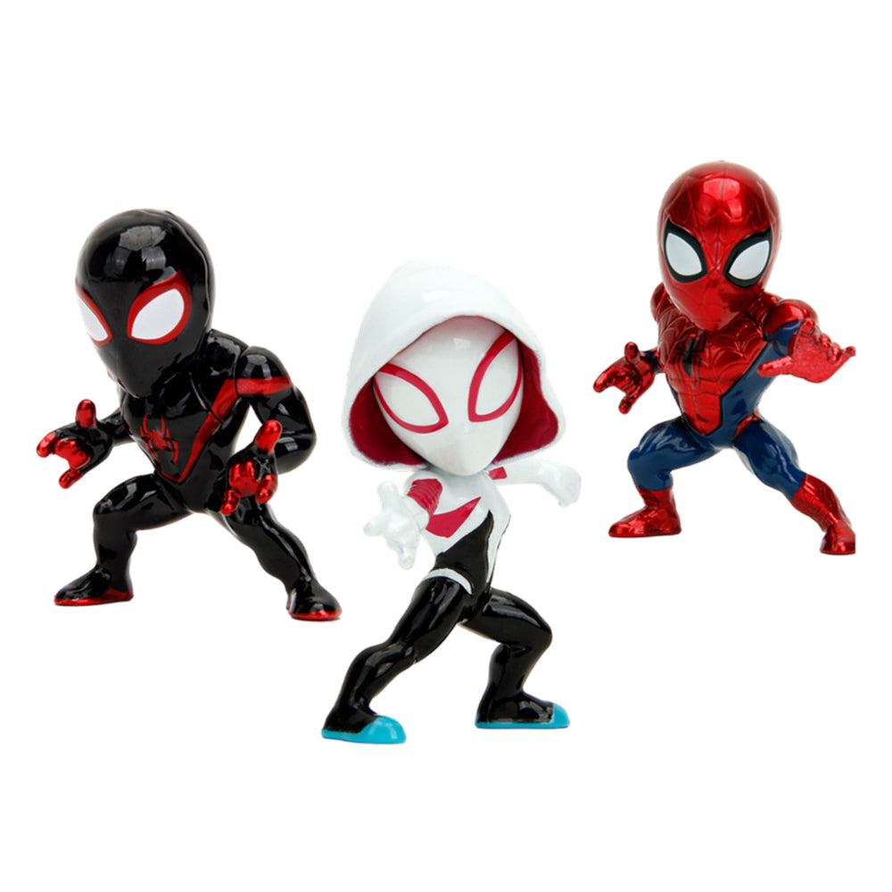 Jada Marvel Spiderman 2.5" MetalFigs 3 Characters Choice Diecast Figure