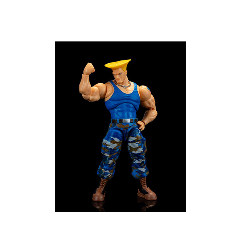 Jada Street Fighter II The Final Challengers 6'' Guile Player 2 Figure Toy