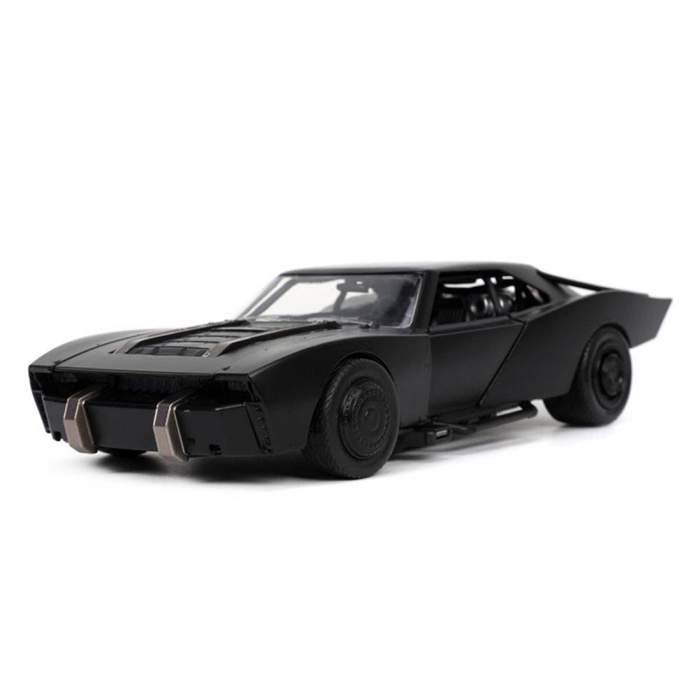 Jada 1:24 Scale Hollywood Ride The Batman Batmobile With Batman Figurine Diecast Model