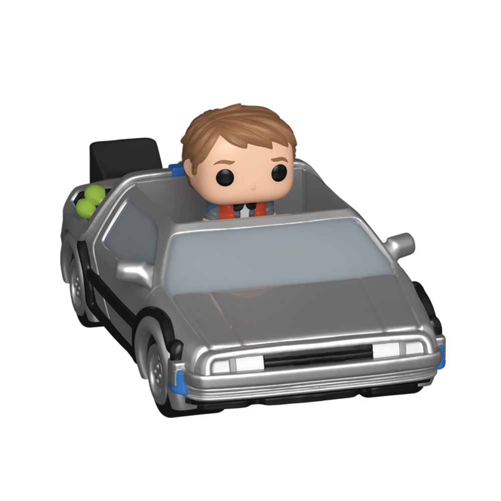 Funko Back To The Future Marty McFly & Delorean Bitty Pop! Ride Vinyl Figure