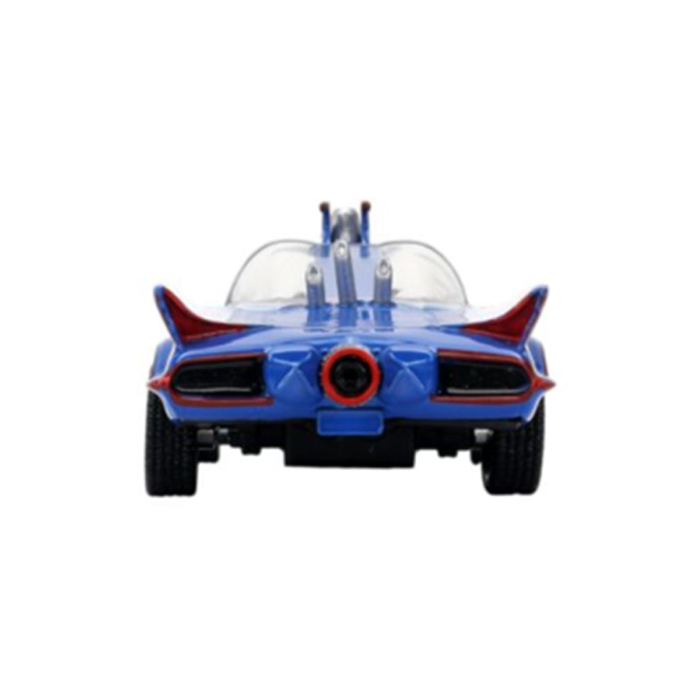 Jada 1:32 Scale Batman 1966 Classic TV Series Batmobile Blue Diecast Vehicle