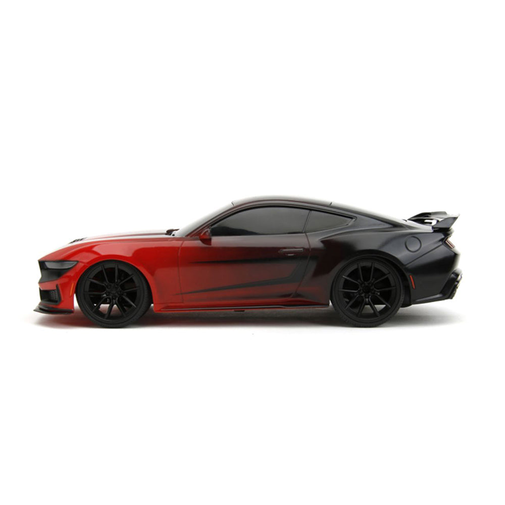 Jada 1:16 Scale Big Time Muscle 2024 Ford Mustang Dark Horse Remote Control Car