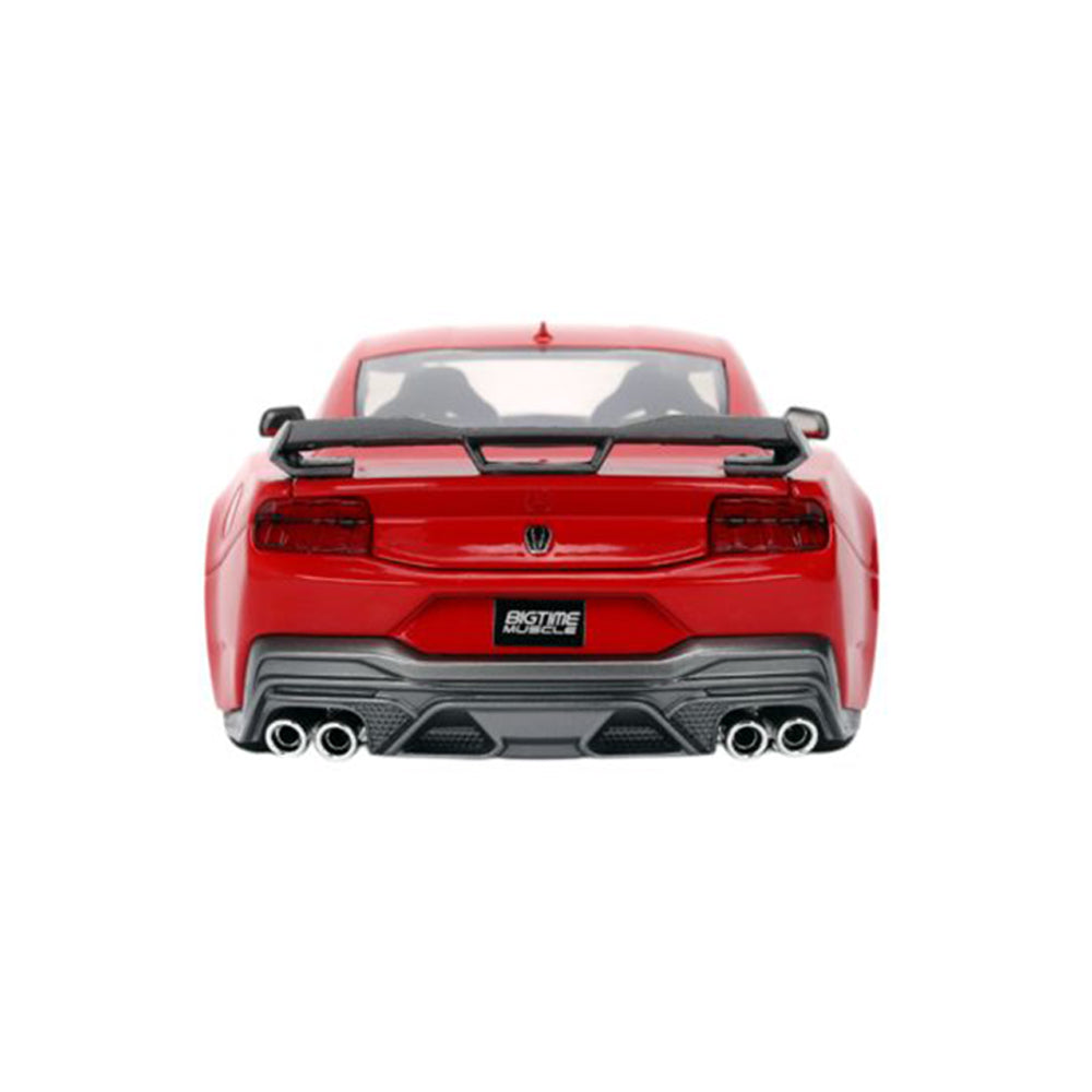 Jada 1:24 Scale Big Time Muscle 2024 Ford Mustang Dark Horse Diecast Car Model