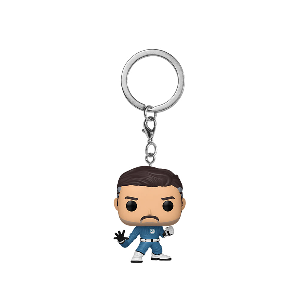 Funko Fantastic Four First Steps Mister Fantastic Pocket Pop! Figure Keychain