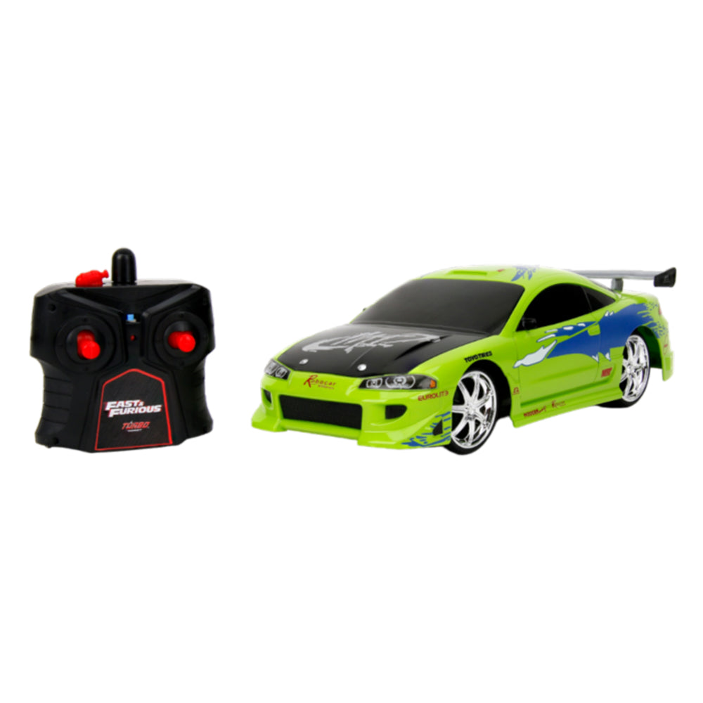 Jada 1:16 Scale Fast & Furious 1995 Mitsubishi Eclipse Remote Control Car Model