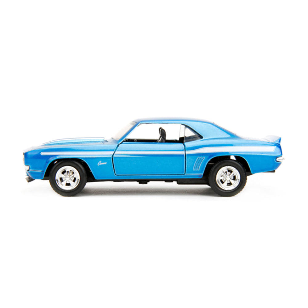 Jada 1:32 Scale Fast & Furious 1969 Chevrolet Camaro Blue Diecast Model Car