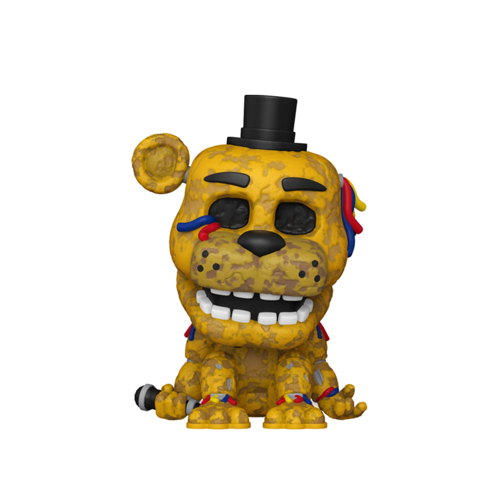 Funko Five Nights At Freddy's Withered Golden Freddy Pop! Figure Collectible