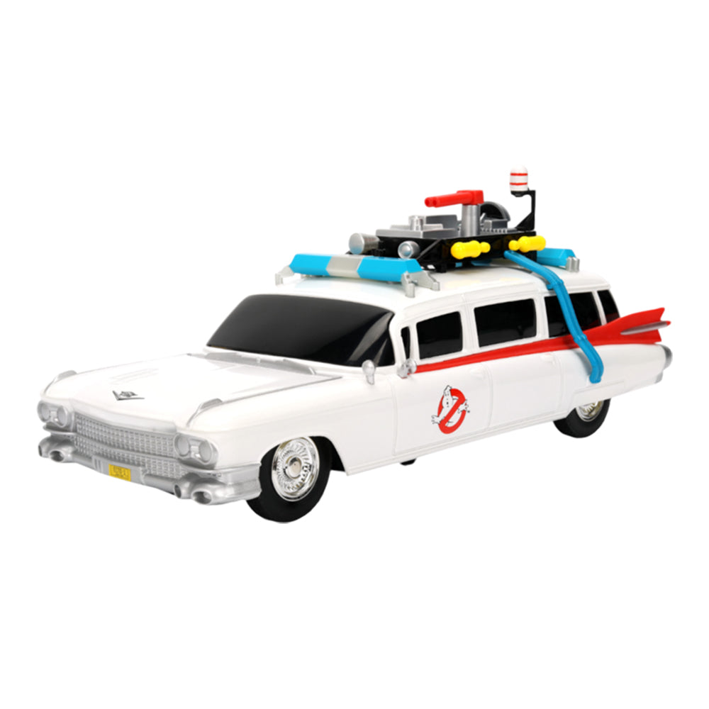 Jada 1:16 Scale Hollywood Rides Ghostbusters Ecto-1 Remote Control Vehicle Model