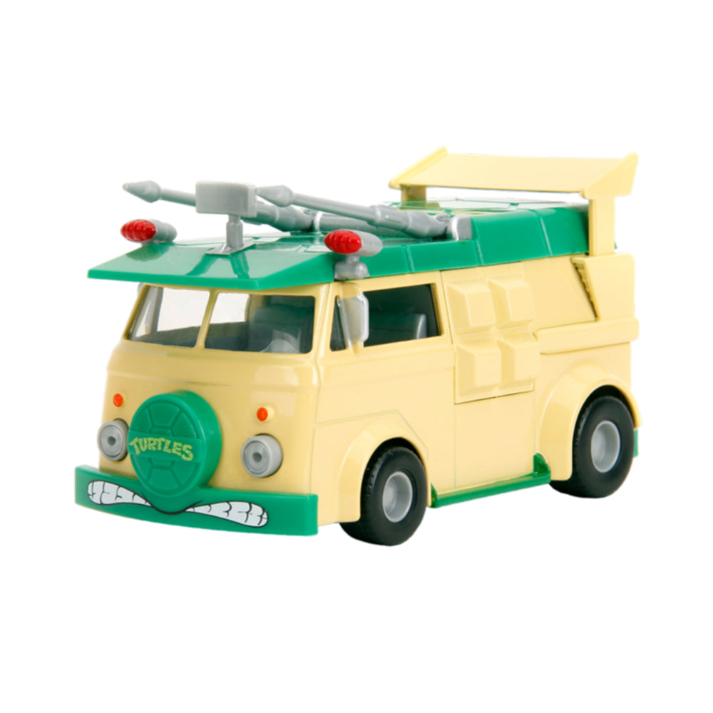 Jada 1:32 Scale Hollywood Rides Teenage Mutant Ninja Turtles Party Wagon Car