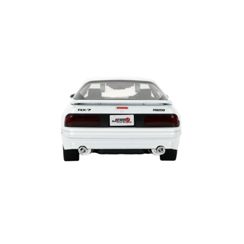Jada 1:24 Scale JDM Tuners 1985 Mazda RX-7 FC White Diecast Vehicle Model