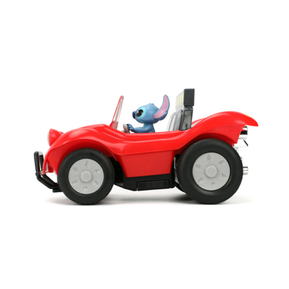 Jada 1:24 Scale Lilo & Stitch Stitch In Red Buggy Remote Control Model Car Toy