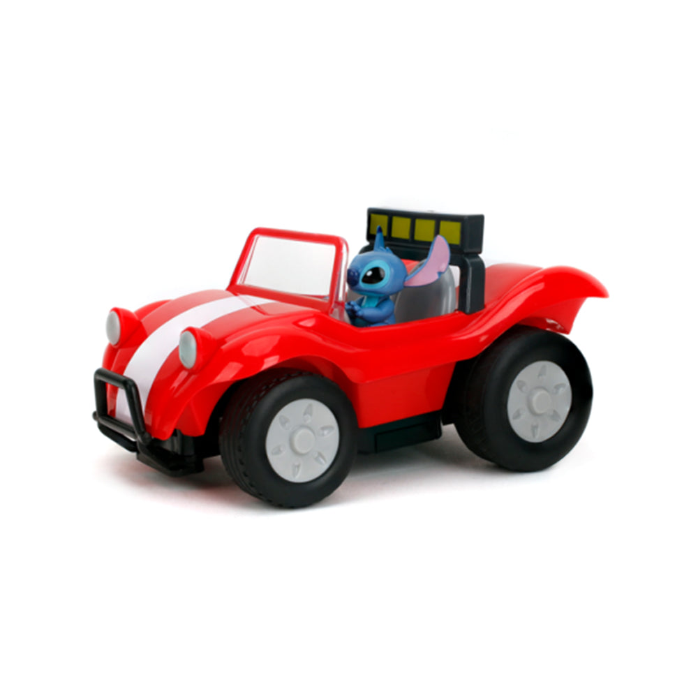 Jada 1:24 Scale Lilo & Stitch Stitch In Red Buggy Remote Control Model Car Toy