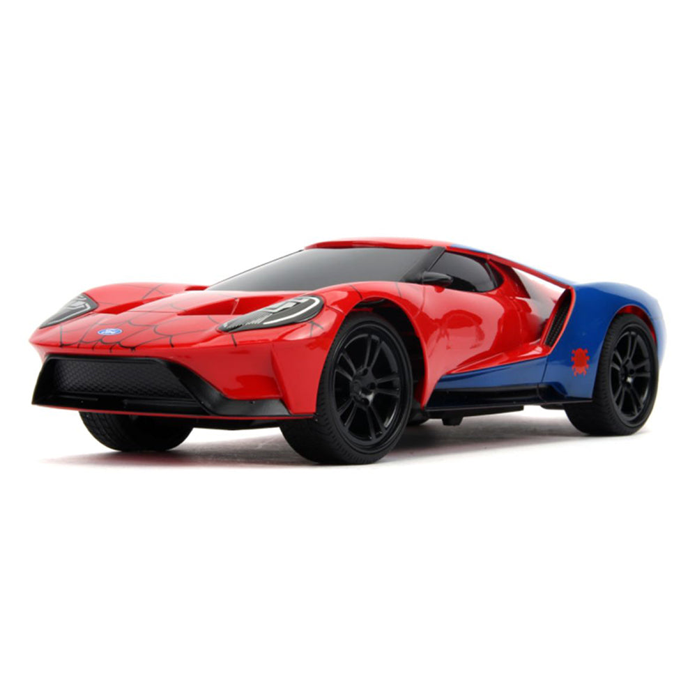 Jada 1:16 Scale Marvel Spider-Man 2017 Ford GT Remote Control Vehicle