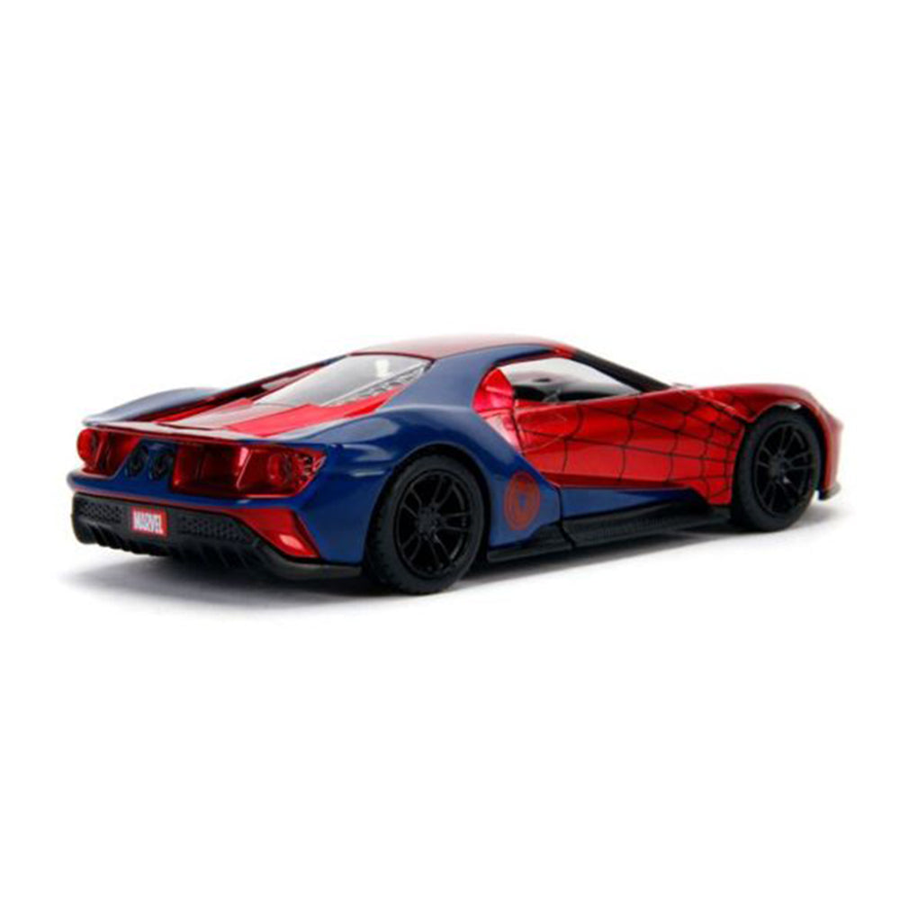 Jada 1:32 Scale Marvel Spider-Man 2017 Ford GT Diecast Vehicle