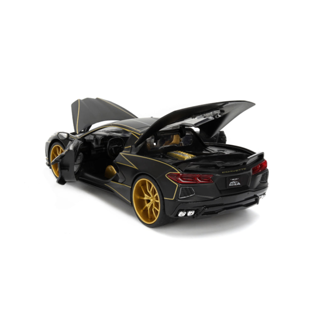 Jada 1:24 Scale Pink Slips 2020 Chevrolet Corvette Stingray Diecast Vehicle