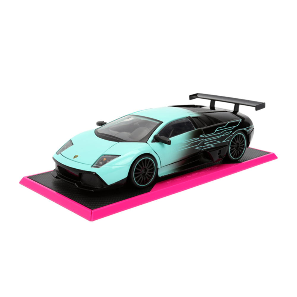 Jada 1:24 Scale Pink Slips Lamborghini Murcielago LP640 Diecast Vehicle