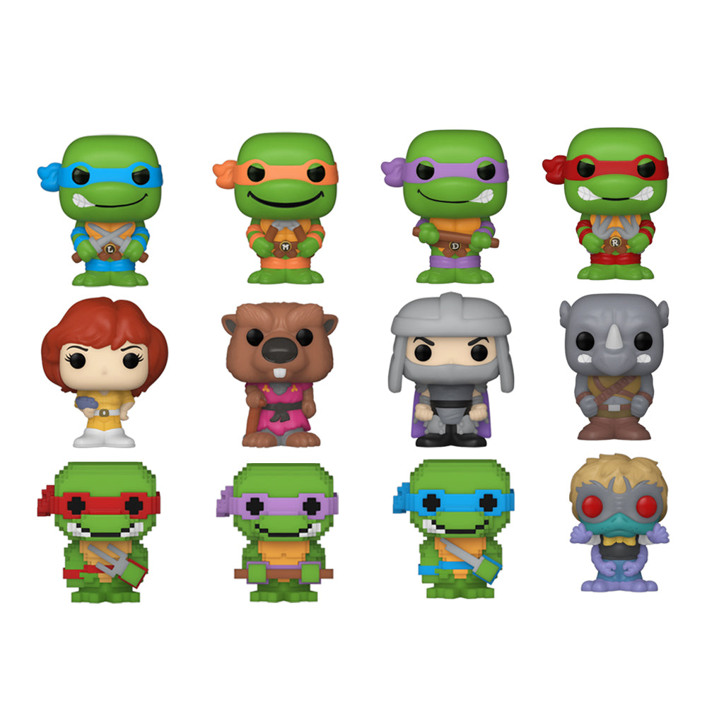 Funko Teenage Mutant Ninja Turtles Party Wagon Bitty Pop! 12-Pack Collectible