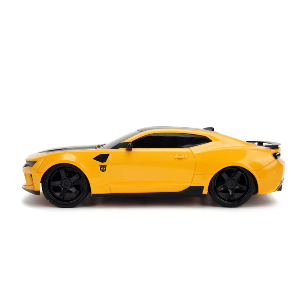 Jada 1:16 Scale Transformers 2016 Chevy Camaro SS Bumblebee Remote Control Car