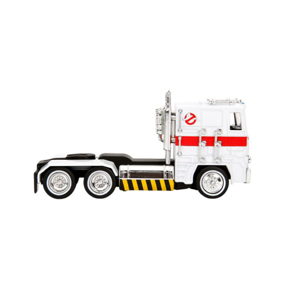 Jada 1:32 Scale Transformers Optimus Prime x Ecto-1 Mash-up Diecast Vehicle