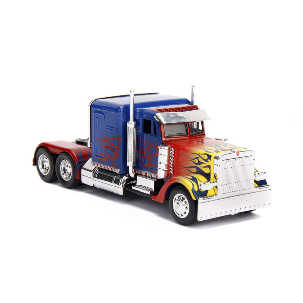 Jada 1:32 Scale Transformers 2007 Hollywood Rides Optimus Prime T1 Diecast Model