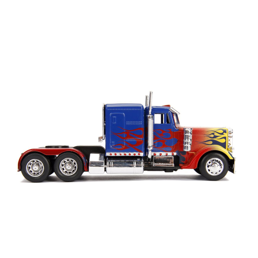 Jada 1:32 Scale Transformers 2007 Hollywood Rides Optimus Prime T1 Diecast Model