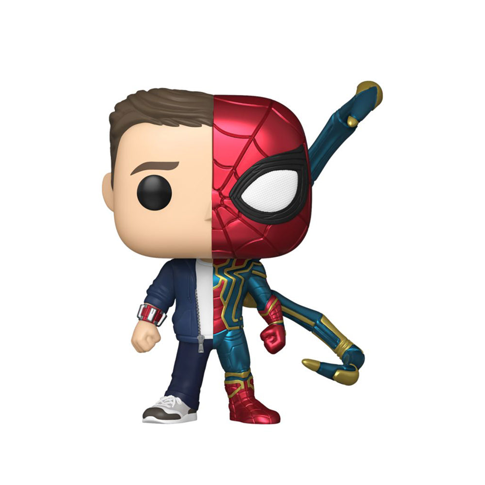 Funko Marvel Infinity Saga Peter Parker/Iron Spider Split Pop! Collectible