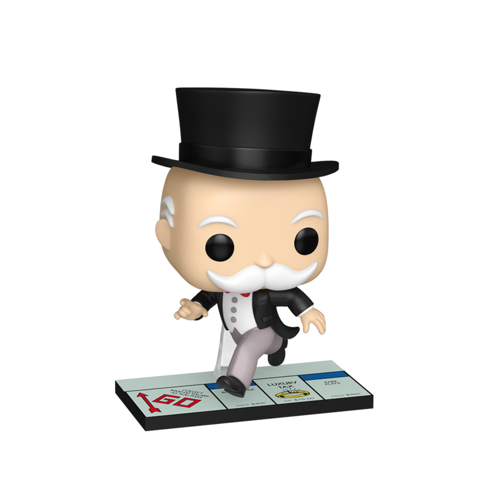 Funko Monopoly Mr. Monopoly Pass Go Pop! Figure Collectible