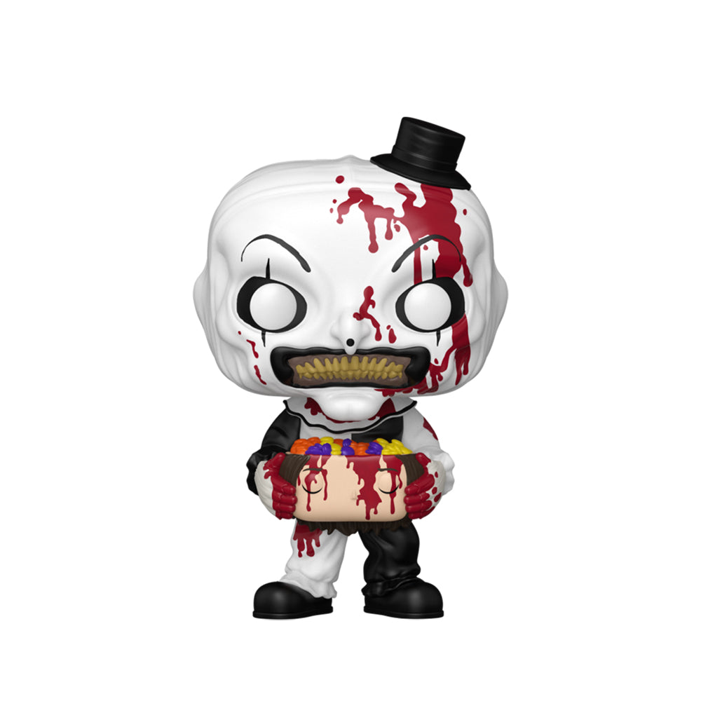 Funko Terrifier Art The Clown With Decapitated Head Pop! Figure Collectible