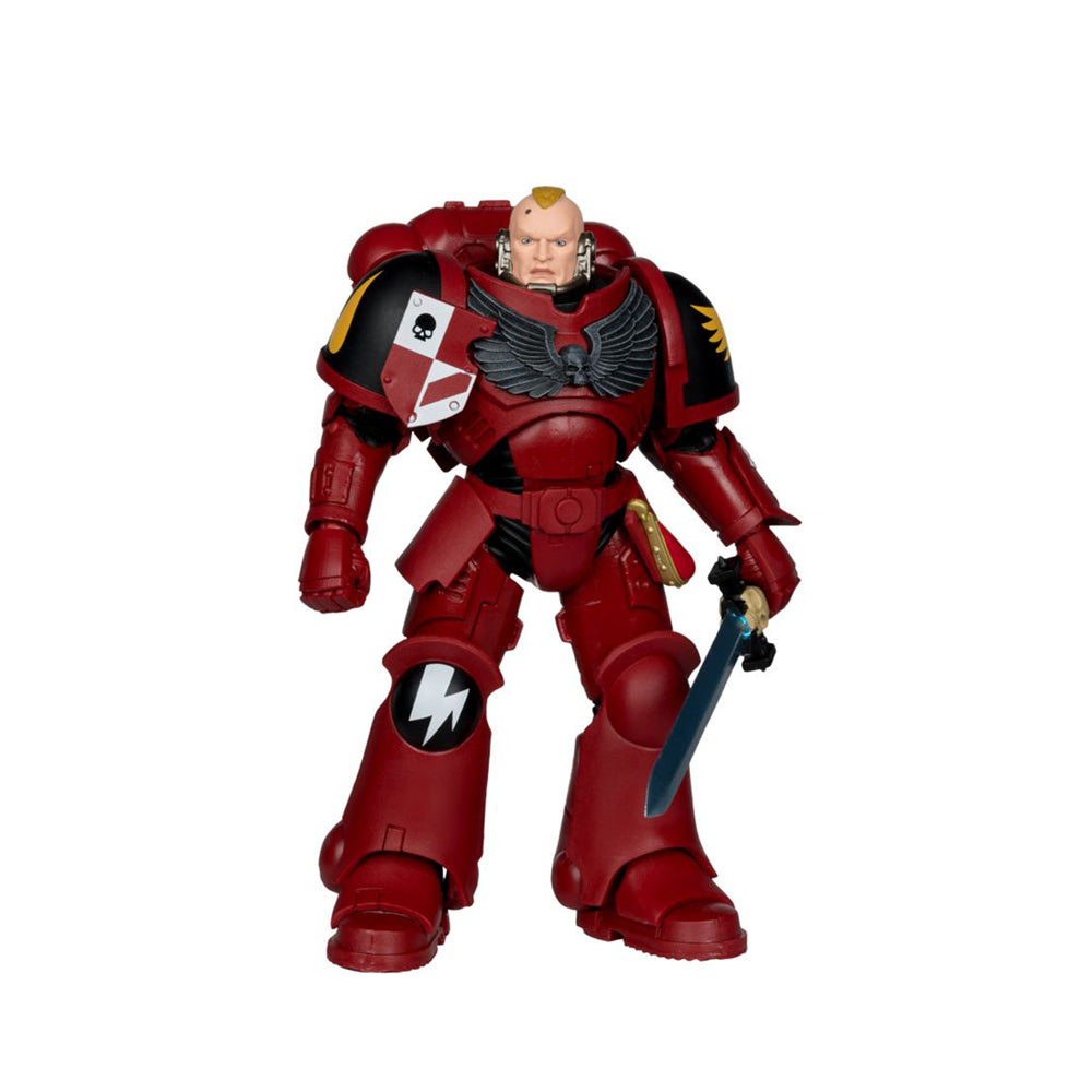 McFarlane Warhammer 40000 Blood Angel Assault Intercessor Sergeant 7" Figure Toy