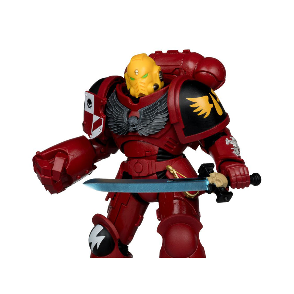 McFarlane Warhammer 40000 Blood Angel Assault Intercessor Sergeant 7" Figure Toy