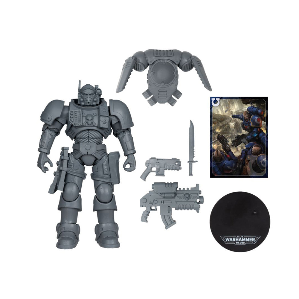 McFarlane Warhammer 40000 Lieutenant In Phobos Armor Artist Proof 7" Figure Toy