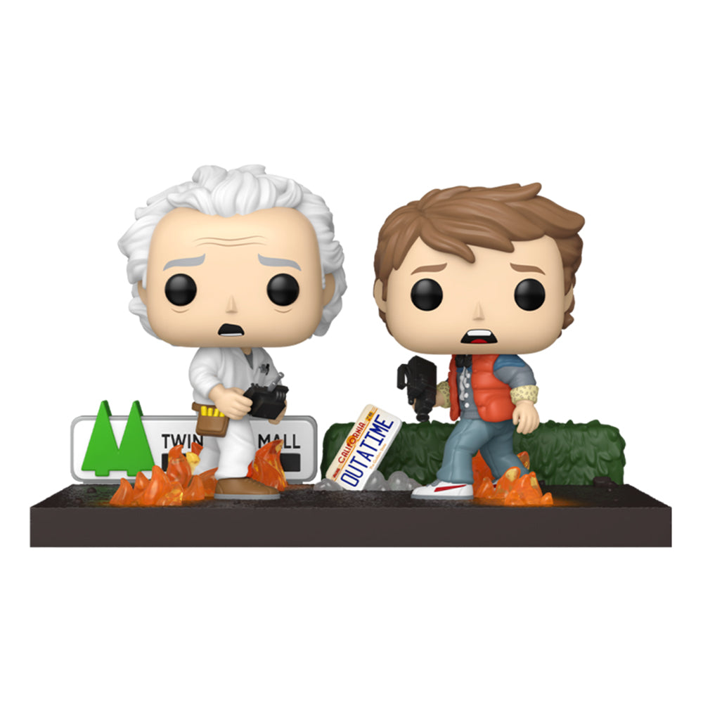 Funko Back To The Future Doc & Marty Pop! Moment Vinyl Figure Collectible