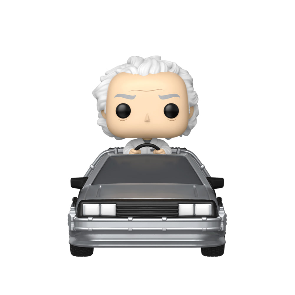 Funko Back To The Future Doc With Time Machine Pop! Ride Figure Collectible