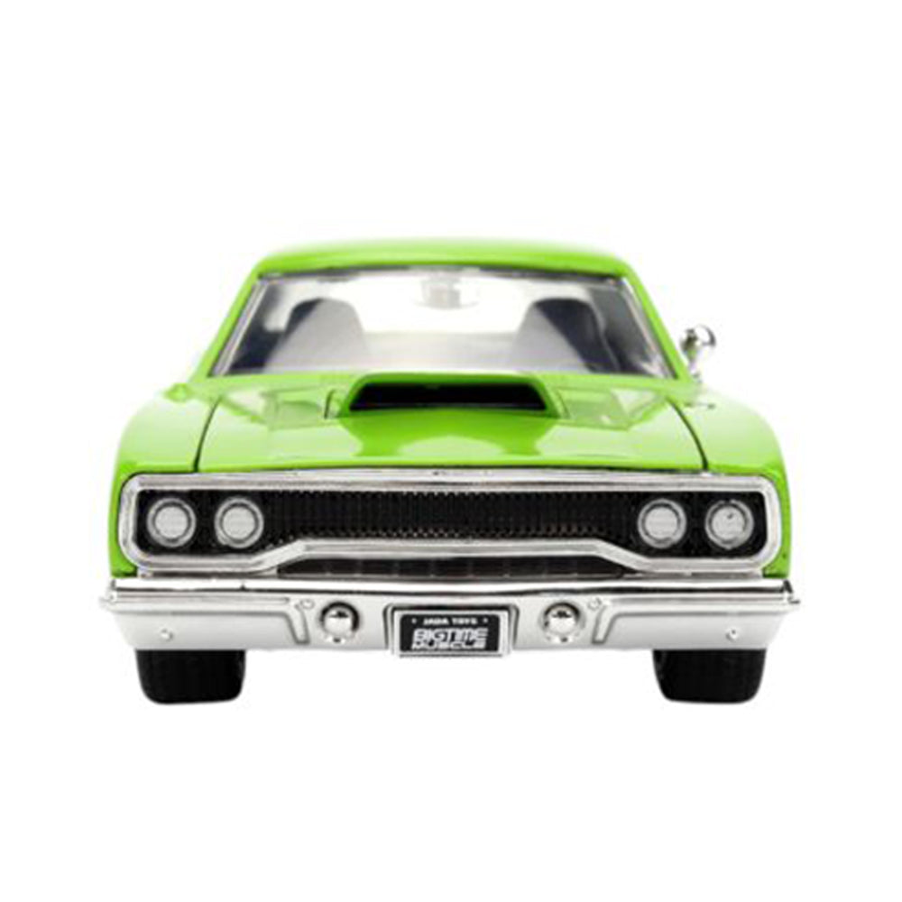Jada 1:24 Scale Big Time Muscle 1970 Plymouth Road Runner #938 Diecast Car