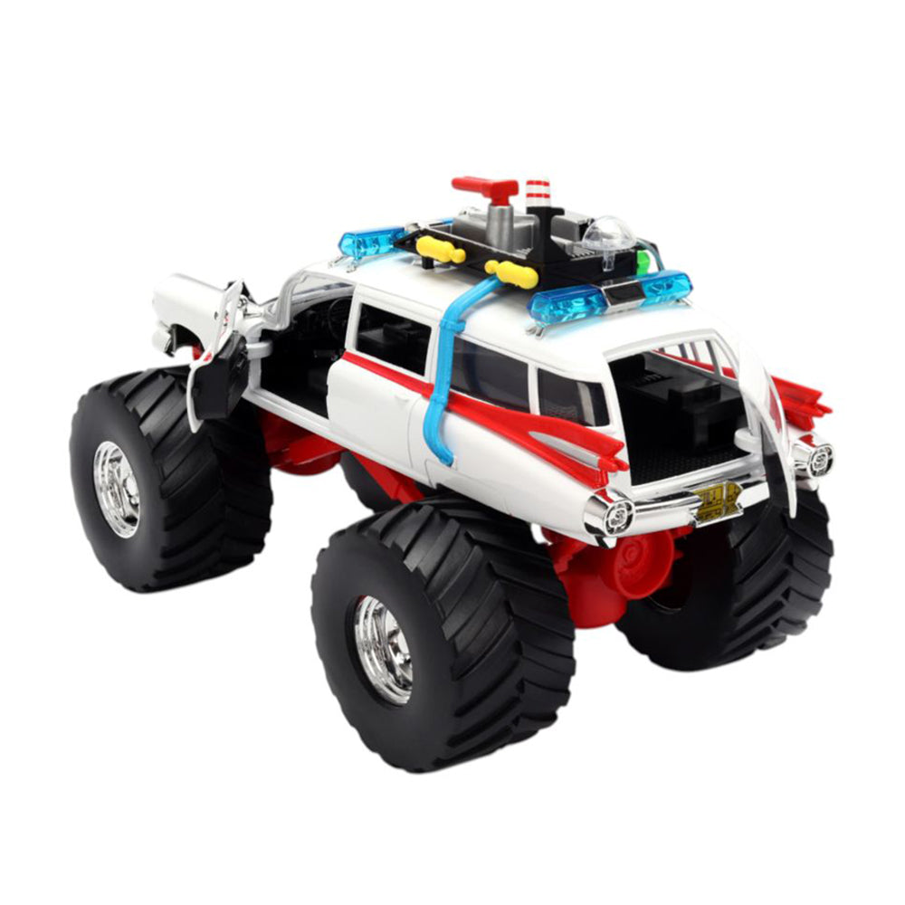 Jada 1:24 Scale Ghostbusters Ecto-1 Monster Truck Diecast Vehicle