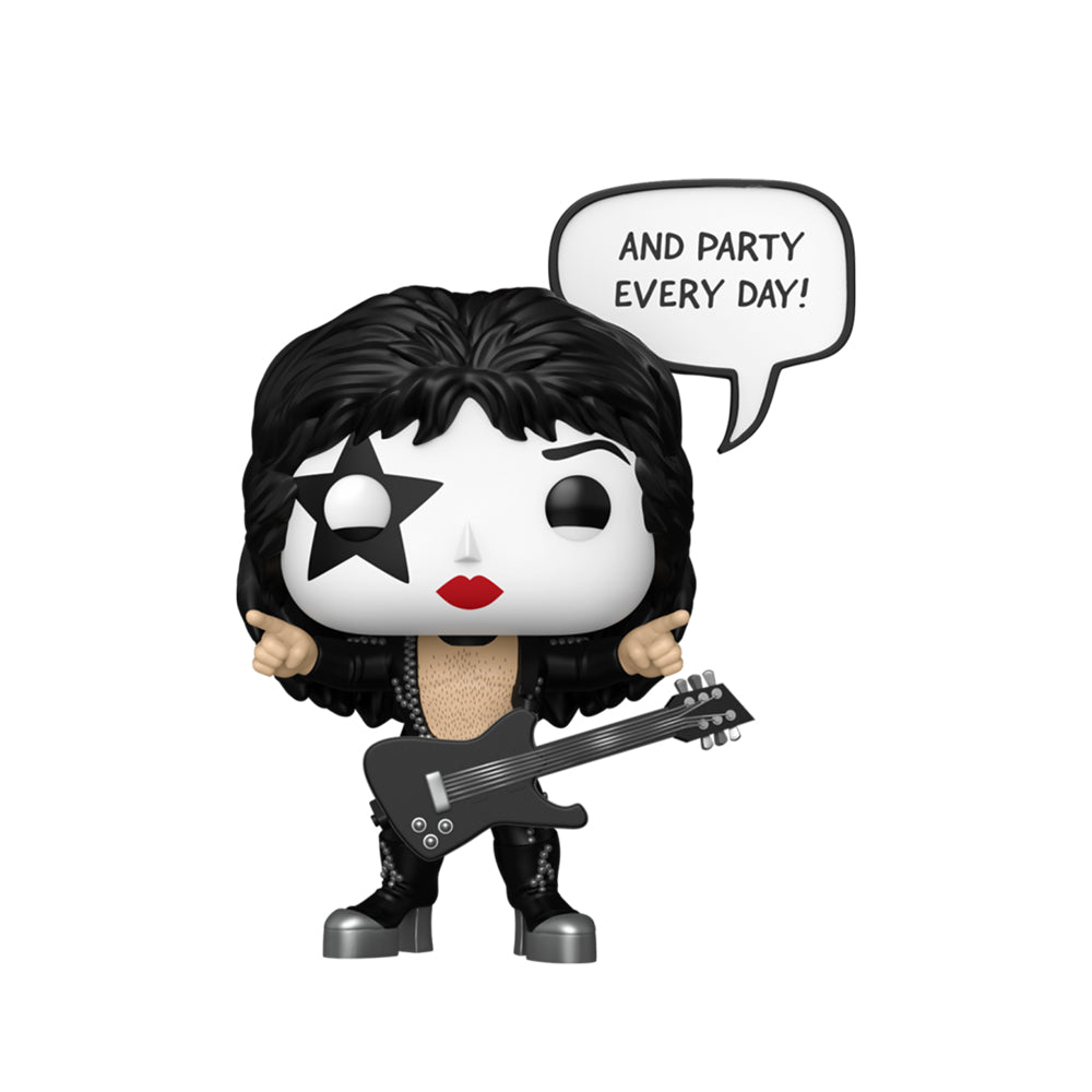 Funko KISS The Starchild Rock & Roll All Night Pop! Sayings Figure Collectible