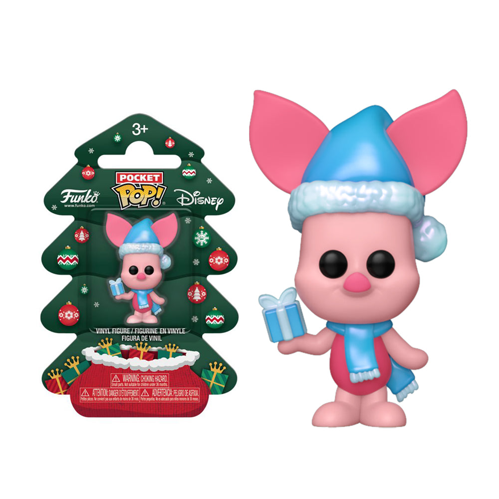 Funko Winnie The Pooh Piglet Holiday Pocket Pop! Vinyl Figure Collectible