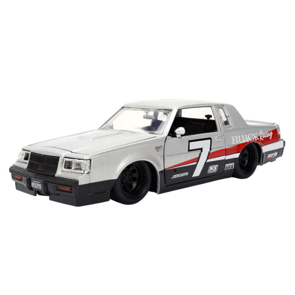 Jada 1:24 Scale Big Time Muscle 1987 Buick Grand National Diecast Car Toy