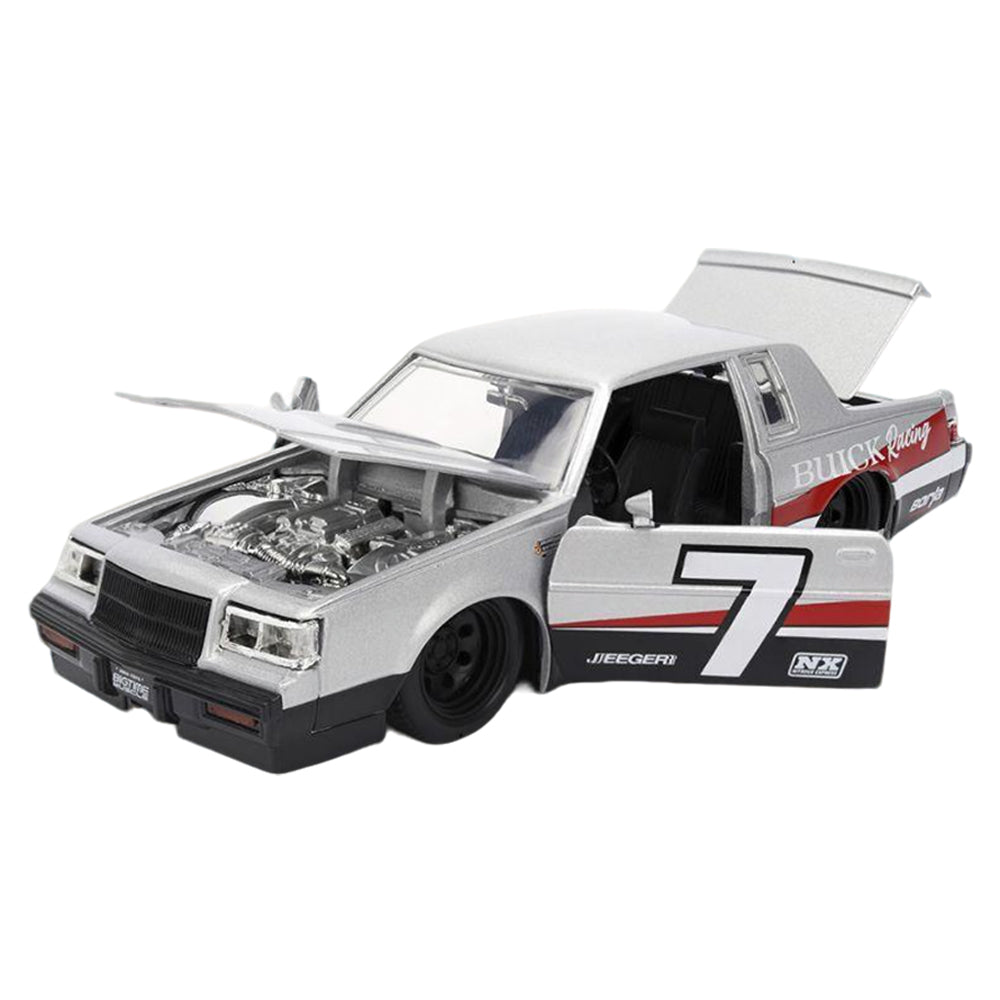 Jada 1:24 Scale Big Time Muscle 1987 Buick Grand National Diecast Car Toy