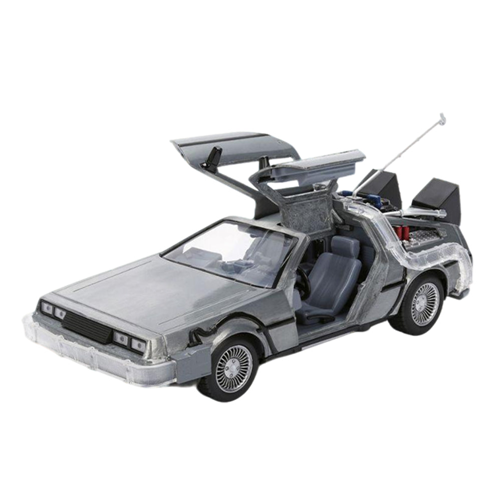 Jada 1:24 Scale Back To The Future Delorean Time Machine With Truck Box Diecast Car