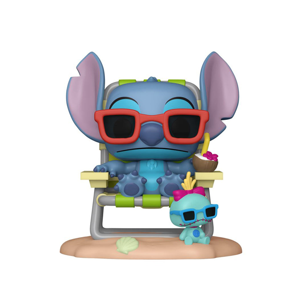 Funko Lilo & Stitch Stitch In Sunlounger Pop! Premium Vinyl Figure Collectible