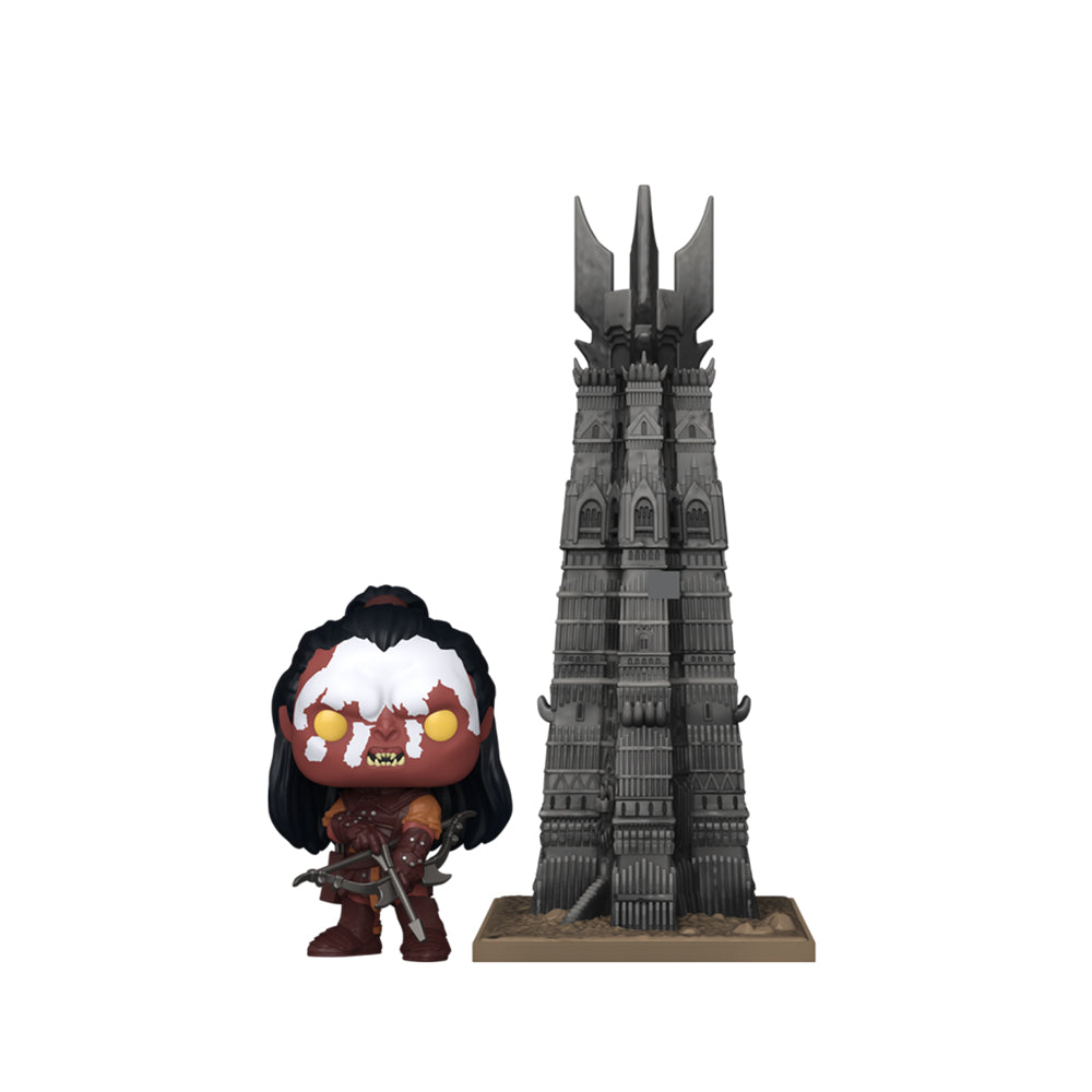 Funko The Lord Of The Rings Lurtz With Orthanc Pop! Town Figure Collectible