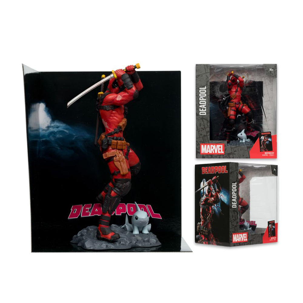 McFarlane Marvel 1:10 Scale Deadpool Posed Figure Collectible