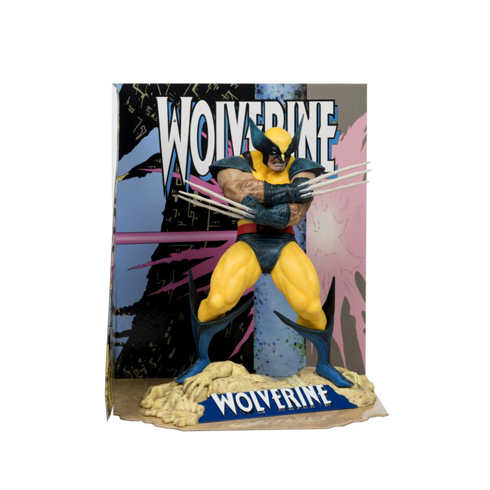 McFarlane Marvel 1:10 Scale Wolverine Posed Figure Collectible