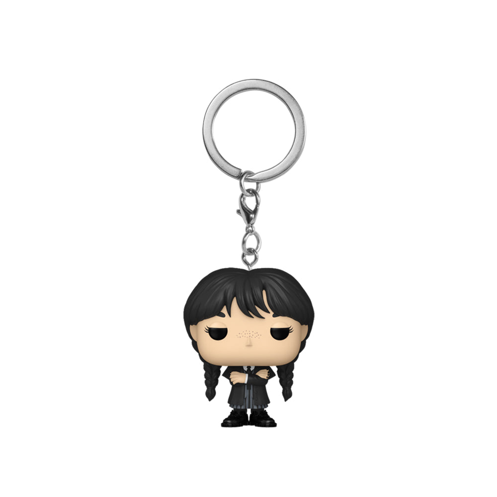 Funko Wednesday TV Wednesday Addams Pop! Vinyl Figure Keychain Collectible