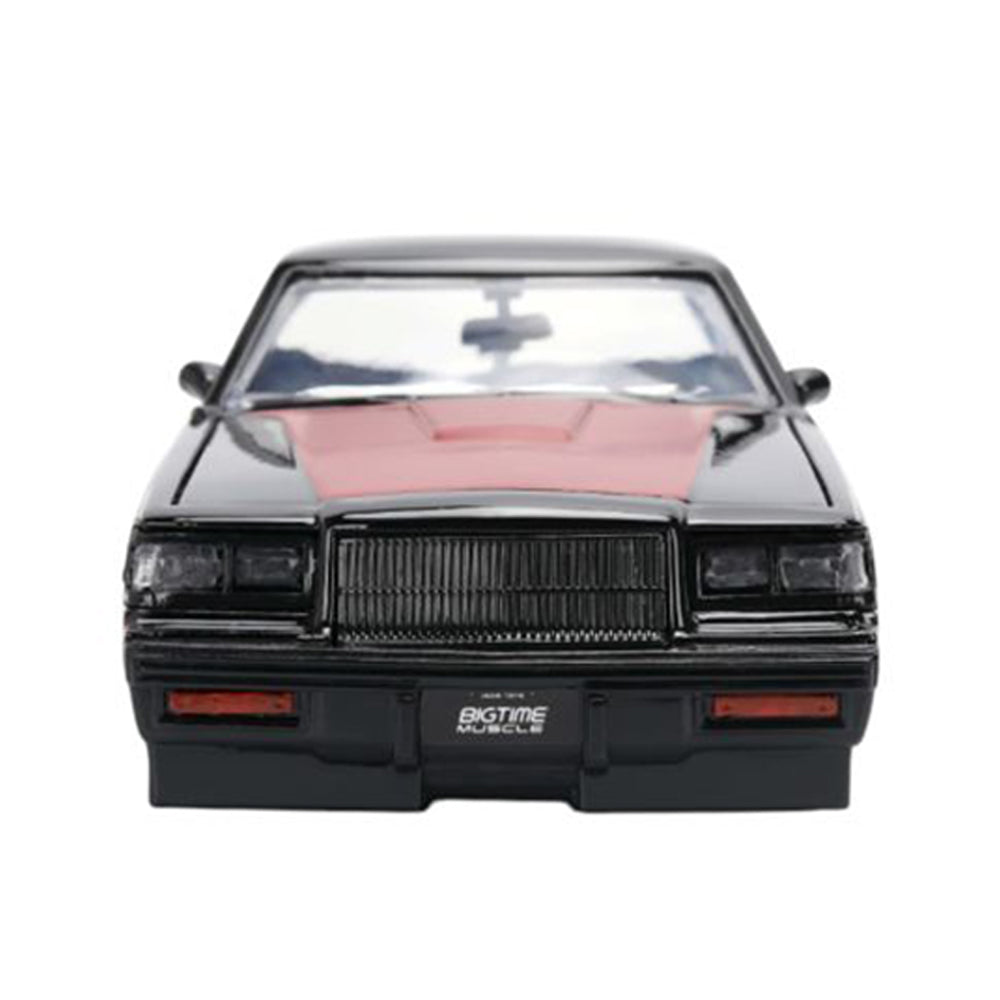 Jada 1:24 Scale Big Time Muscle 1987 Buick Grand National Black Diecast Model