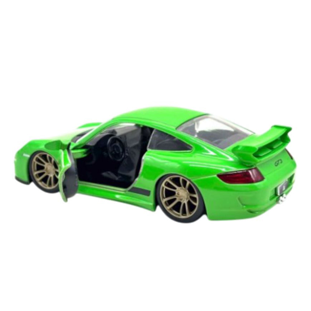 Jada 1:32 Scale Fast & Furious Porsche 911 GT3 997 Green Diecast Vehicle