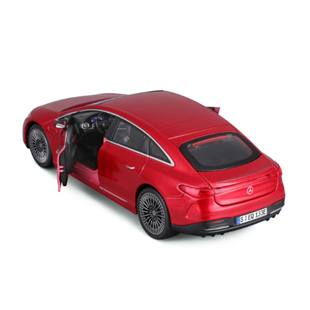 Maisto 1:24 Scale 2023 Mercedes Benz EQ EQS Assembly Line Diecast Car Model
