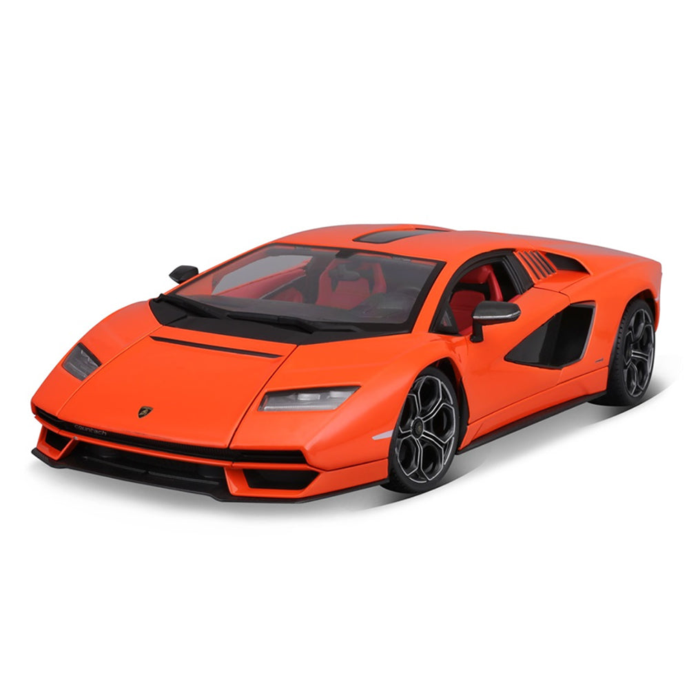 Maisto 1:18 Scale 2021 Lamborghini Countach LPI 800-4 Orange Diecast Model Car