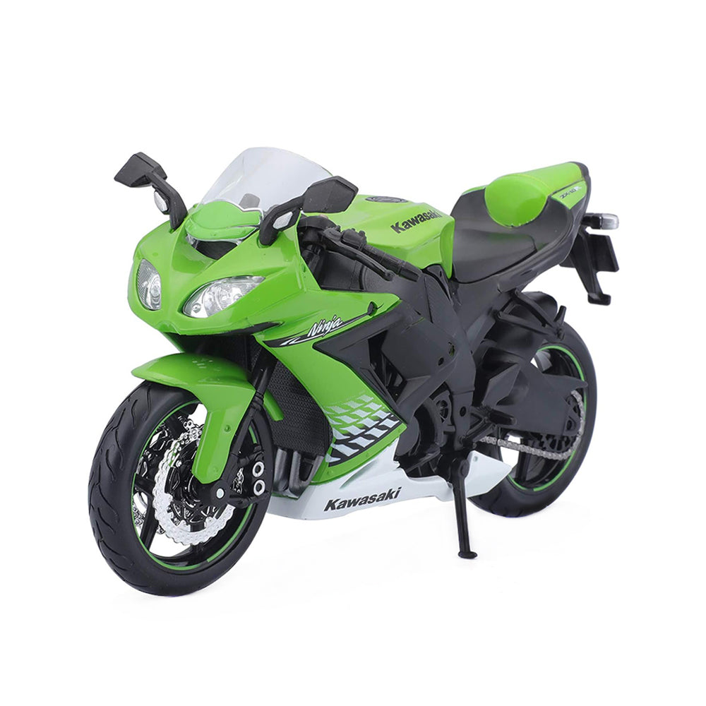 Maisto 1:12 Scale Kawasaki Ninja ZX 10R Diecast Motorcycle Model Toy